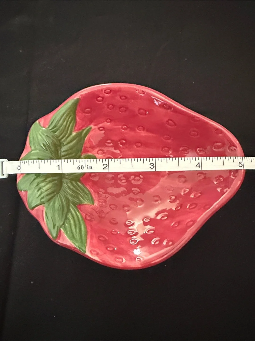 Vintage Hausenware Ceramic Plate Strawberry Shortcake Gift Set